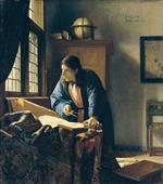 Jan Vermeer van Delft - paintings - Der Geograph