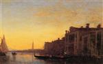 Felix Ziem - Bilder Gemälde - Grand Canal, Venice