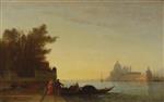 Felix Ziem  - Bilder Gemälde - Venetian Scene