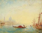Felix Ziem  - Bilder Gemälde - Venise, le Grand Canal