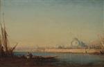 Felix Ziem  - Bilder Gemälde - Vue de Constantinople