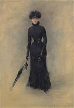 Jean Beraud - Bilder Gemälde - A Parisian Woman