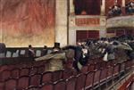 Jean Beraud  - Bilder Gemälde - La sortie de théâtre