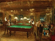 Jean Beraud  - Bilder Gemälde - Le Billard