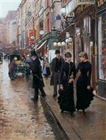 Jean Beraud  - Bilder Gemälde - Promenade