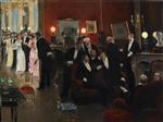 Jean Beraud  - Bilder Gemälde - Scène de Bal