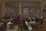 Jean Beraud  - Bilder Gemälde - Student Brasserie