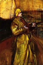 Henri de Toulouse Lautrec - Bilder Gemälde - Maurice Joyant in der Somme Bucht