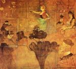 Henri de Toulouse Lautrec - Bilder Gemälde - Maurischer Tanz