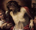 Annibale Carracci - Bilder Gemälde - Christ with the Crown of Thorns Supported by Angels