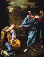 Annibale Carracci - Bilder Gemälde - Christus und die Frau von Kanaa