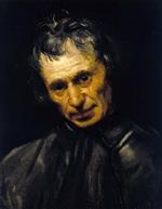 Annibale Carracci - Bilder Gemälde - Head of an old man