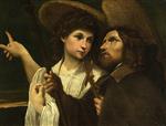 Annibale Carracci  - Bilder Gemälde - Saint Roch and the Angel