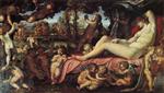 Annibale Carracci  - Bilder Gemälde - Sleeping Venus