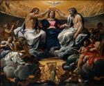 Annibale Carracci  - Bilder Gemälde - The Coronation of the Virgin