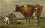 Thomas Sidney Cooper  - Bilder Gemälde - Cows