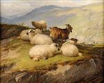 Thomas Sidney Cooper  - Bilder Gemälde - In the Highlands