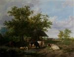 Bild:Landscape with Cattle