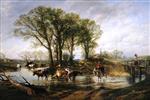 Bild:Landscape with Cattle