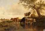 Bild:Landscape with Cattle