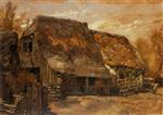 Thomas Sidney Cooper  - Bilder Gemälde - Outbuildings