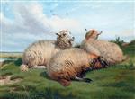 Thomas Sidney Cooper  - Bilder Gemälde - Sheep