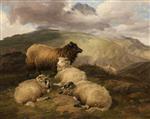 Thomas Sidney Cooper  - Bilder Gemälde - Sheep