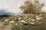 Thomas Sidney Cooper  - Bilder Gemälde - Spring, In the Springtime of the Year