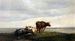 Thomas Sidney Cooper  - Bilder Gemälde - Three Cows