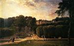 Charles Francois Daubigny - paintings - Château of Saint-Cloud