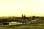 Charles Francois Daubigny - paintings - Dieppe