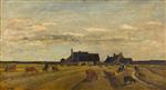 Charles Francois Daubigny - paintings - Farm at Kerity, Brittany