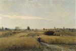 Charles Francois Daubigny - Bilder Gemälde - Harvest Time