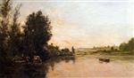 Charles Francois Daubigny  - Bilder Gemälde - Sand Quarries near Valmondois