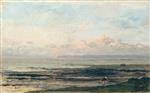 Charles Francois Daubigny  - Bilder Gemälde - Seashore