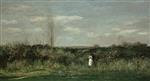 Charles Francois Daubigny  - Bilder Gemälde - Spring Landscape