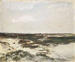 Charles Francois Daubigny  - Bilder Gemälde - The Dunes at Camiers