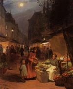 Victor Gabriel Gilbert  - Bilder Gemälde - The Fruit Seller