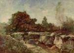 Nicolae Grigorescu - Bilder Gemälde - Felsen von Fontainbleau