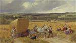 John Frederick Herring  - Bilder Gemälde - Harvest