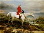 John Frederick Herring  - Bilder Gemälde - Lord Lonsdale out Hunting