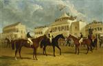 John Frederick Herring  - Bilder Gemälde - Preparing to Start for the Emperor of Russia's Cup at Ascot