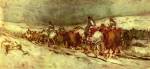 Nicolae Grigorescu - paintings - Gefangenenzug