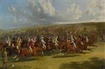 John Frederick Herring  - Bilder Gemälde - The Derby