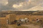 John Frederick Herring  - Bilder Gemälde - The Harvest