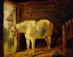 John Frederick Herring  - Bilder Gemälde - The White Horse