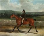 John Frederick Herring  - Bilder Gemälde - William Ward on Horseback