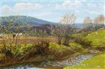 Arthur Hughes - Bilder Gemälde - A Spring Afternoon