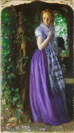 Arthur Hughes - Bilder Gemälde - April Love