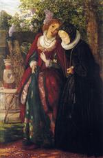 Arthur Hughes  - Bilder Gemälde - Silver and Gold